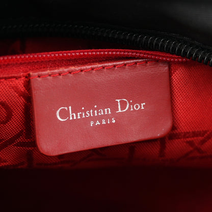 Christian Dior Nylon Cannage Medium Lady Dior Black 6 of 11