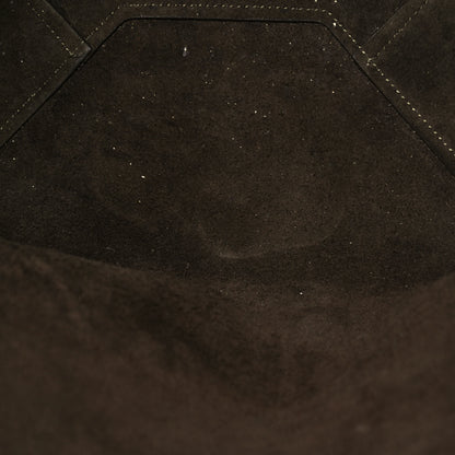 Celine Soft Grained Calfskin Small Belt Cabas Phantom Taupe 11 of 13