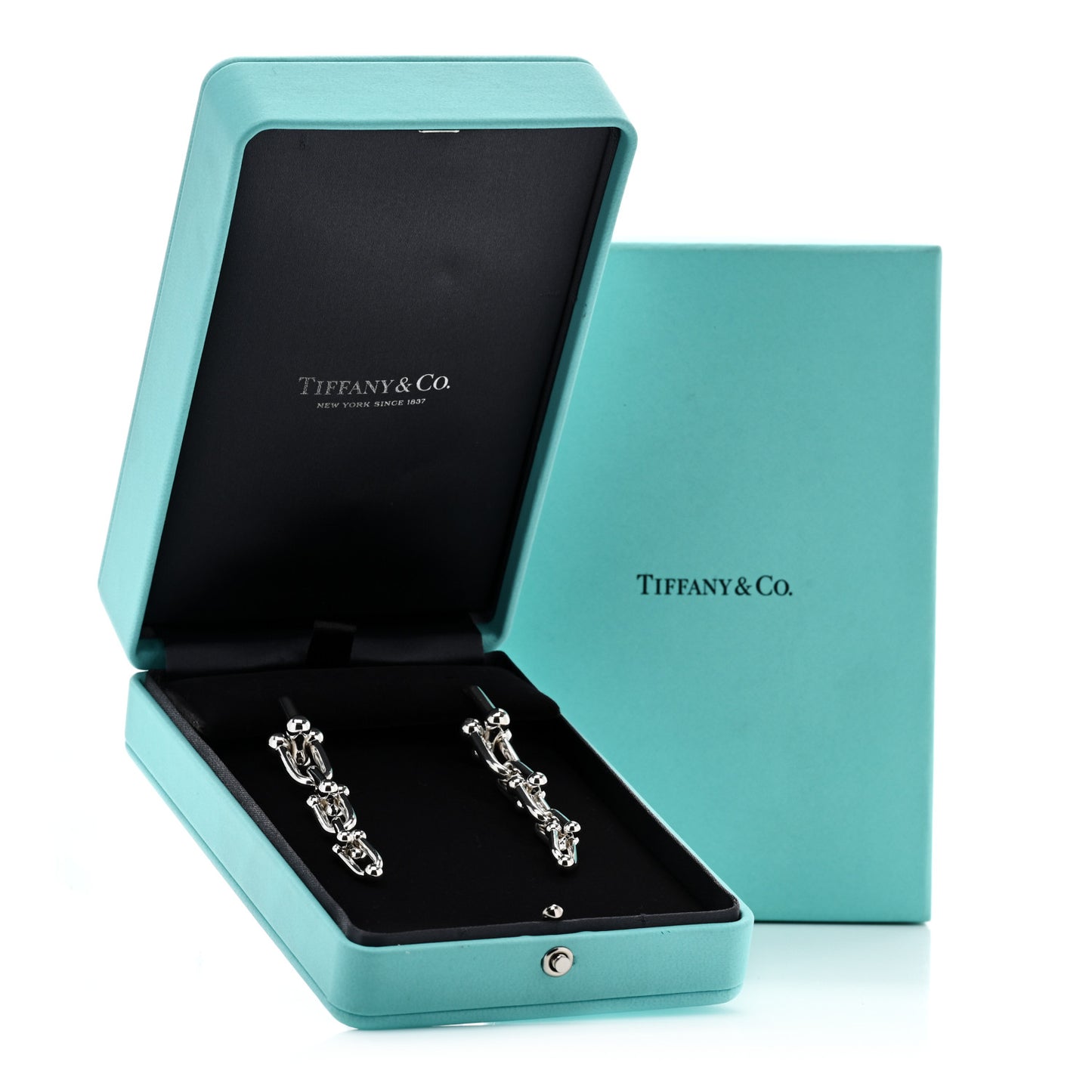Sterling Silver HardWear Graduated Link Earrings