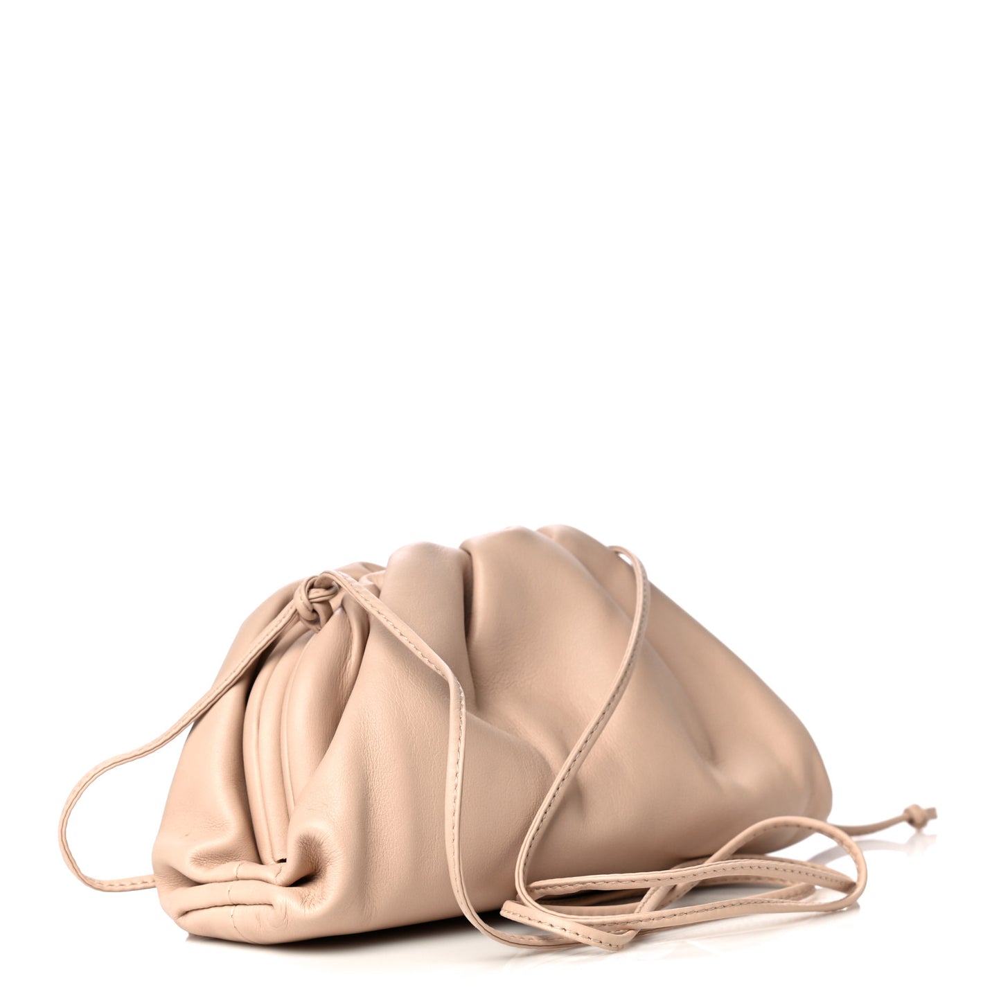 Butter Calfskin The Mini Pouch Almond
