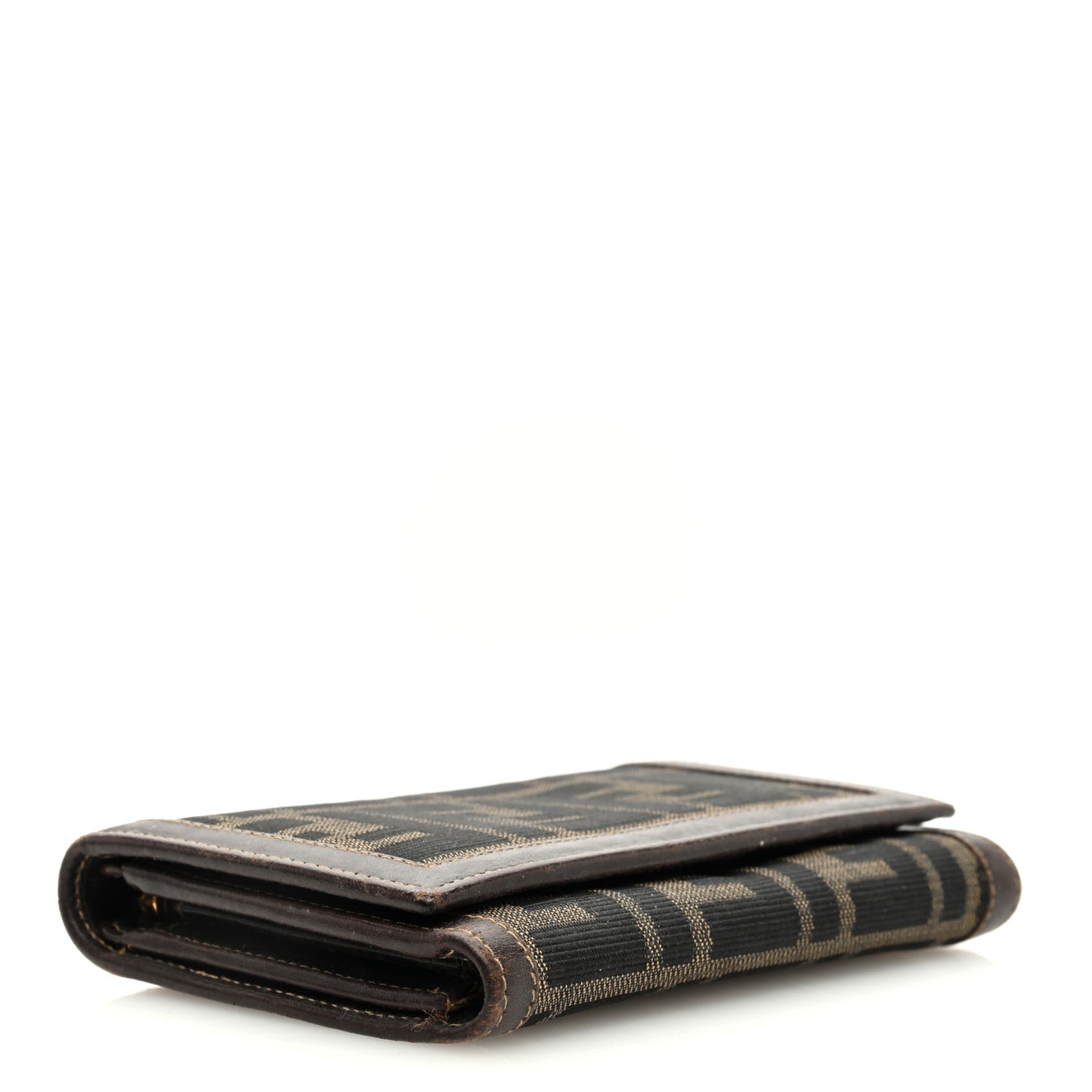 Zucca Compact Wallet Tobacco