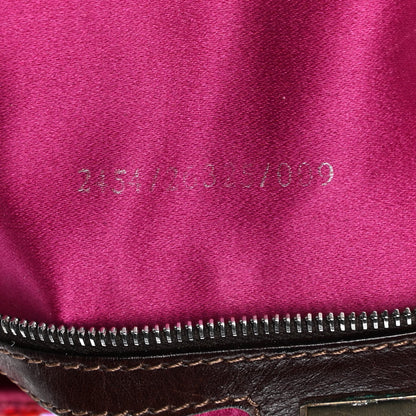 Fendi Beaded Baguette Red Pink 6 of 21