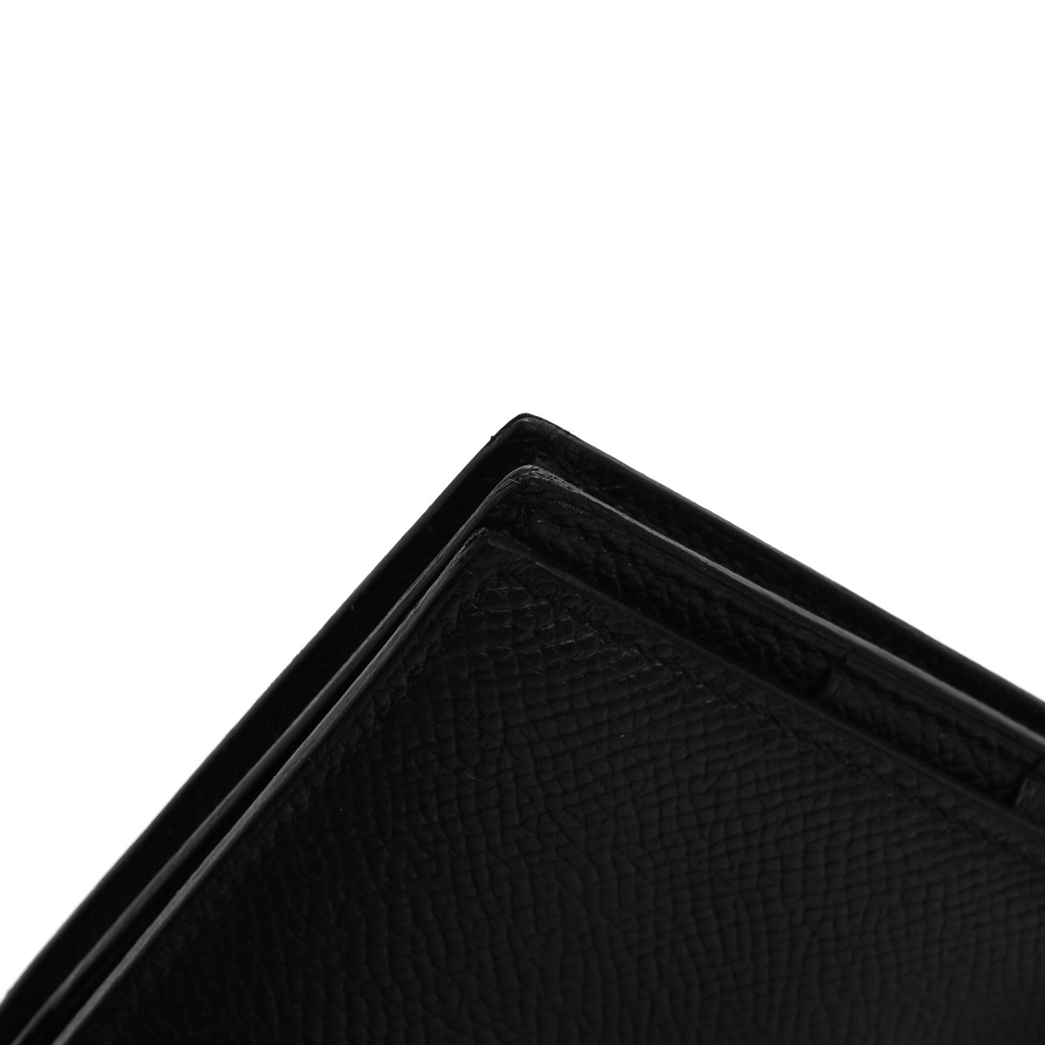 Hermes Epsom Bearn Gusset Wallet Black 10 of 14
