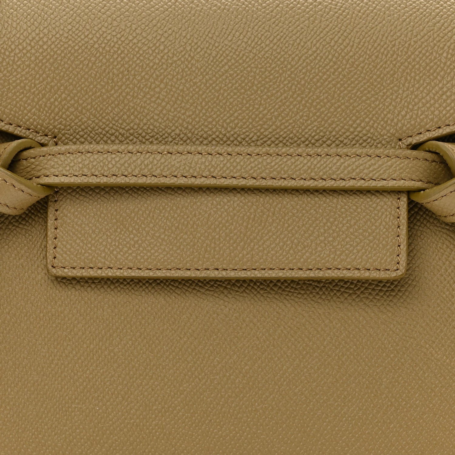Celine Grained Calfskin Nano Belt Bag Olive 7 of 9