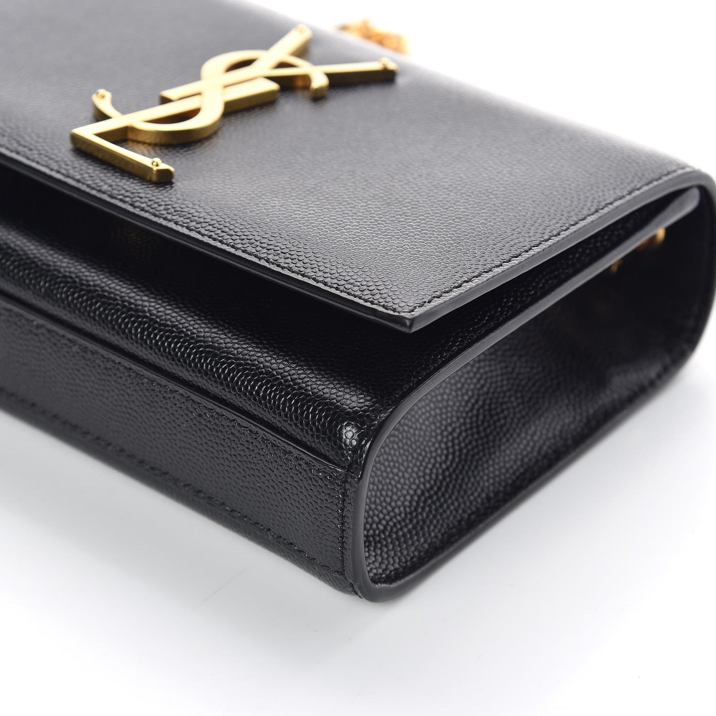 Grain De Poudre Small Monogram Kate Satchel Black