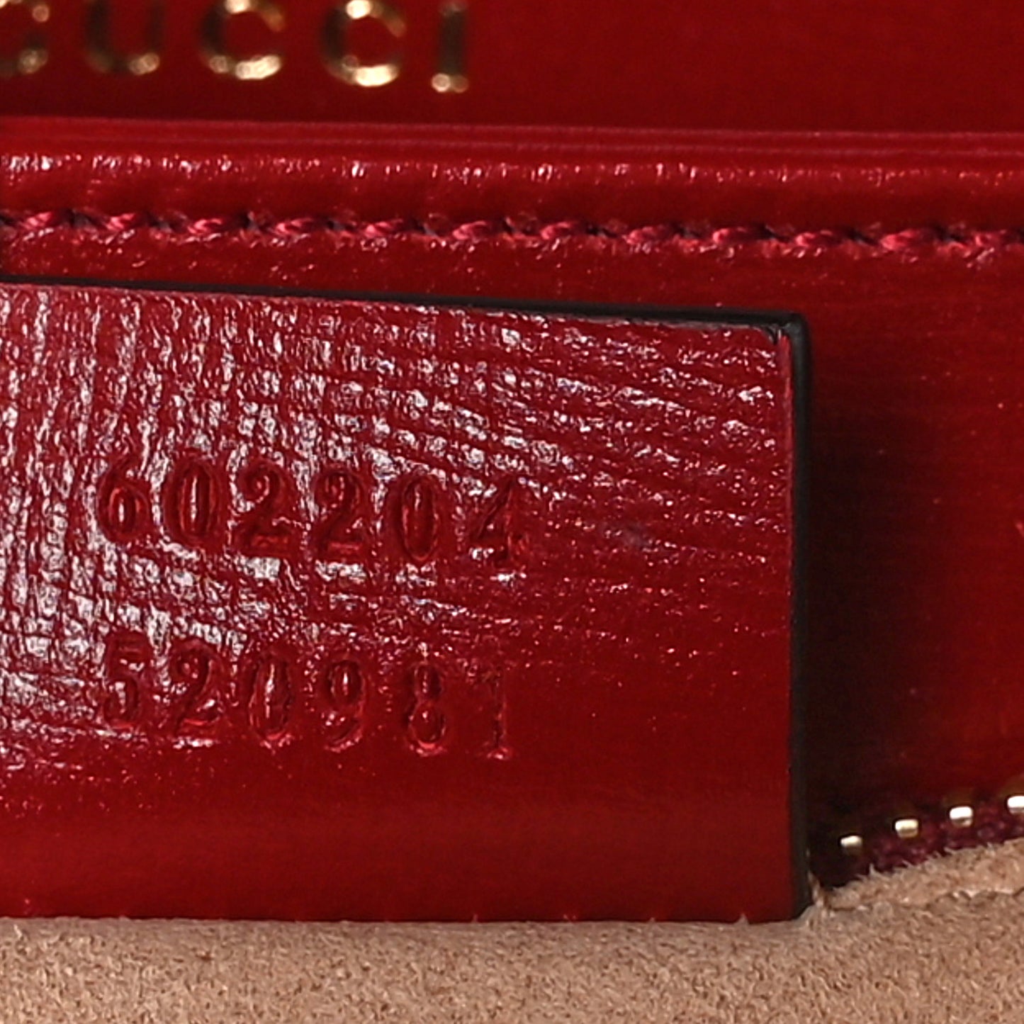 GG Supreme Monogram Azalea Calfskin Horsebit 1955 Shoulder Bag Beige Ebony New Cherry Red
