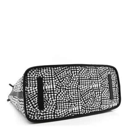 MCM Visetos Large Liz Reversible Shopper Tote Black 7 of 16
