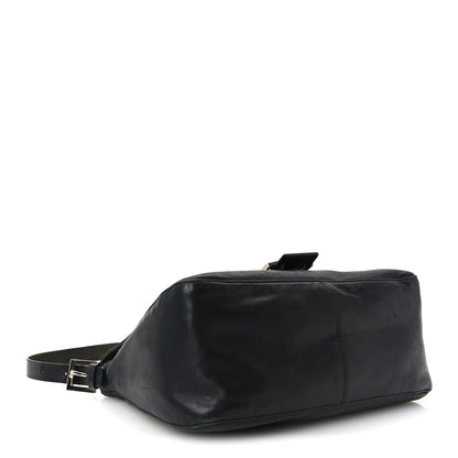 Fendi Lambskin Mama Baguette Black 4 of 10