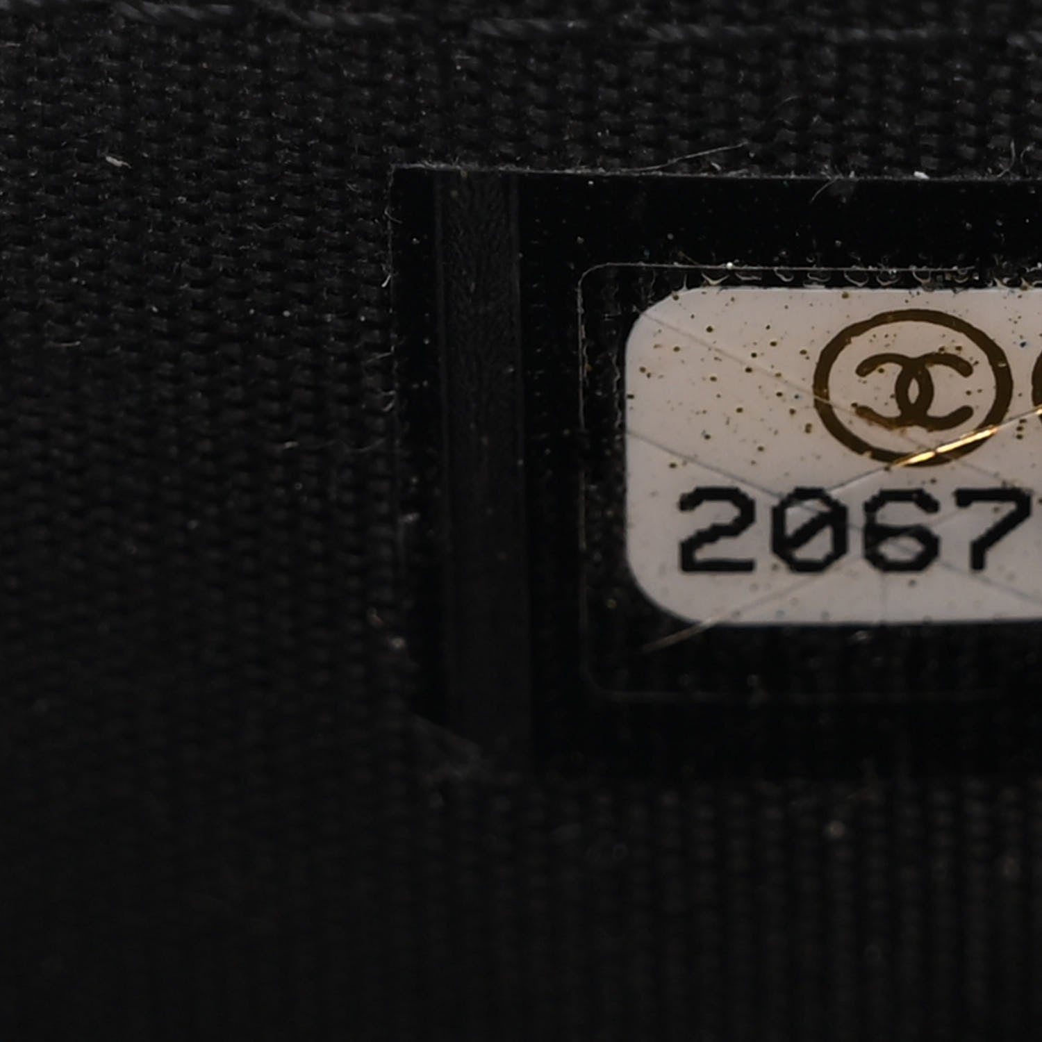 Chanel Lambskin Quilted Boy Wallet On Chain WOC Black 8 of 14