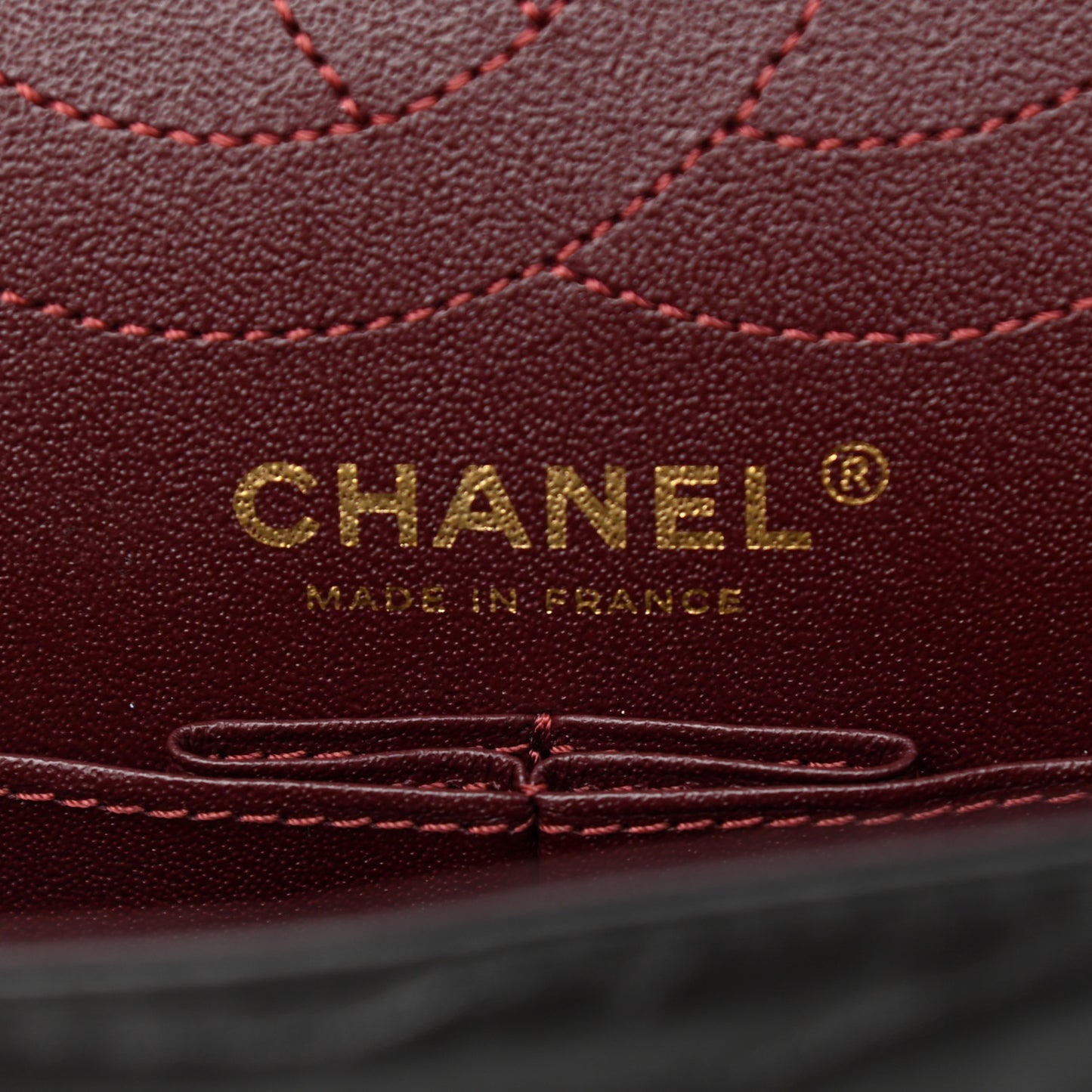 Aged Calfskin Quilted 2.55 Reissue 226 Flap Black