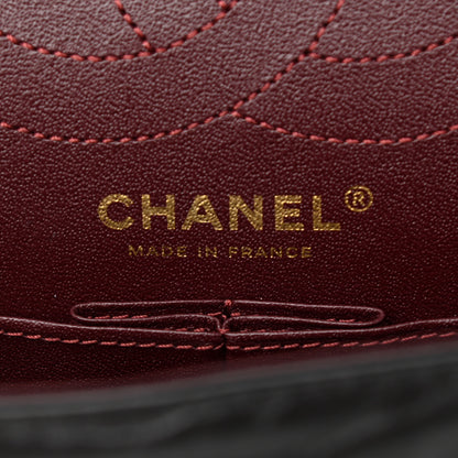 Chanel Aged Calfskin Quilted 2.55 Reissue 226 Flap Black 5 of 11
