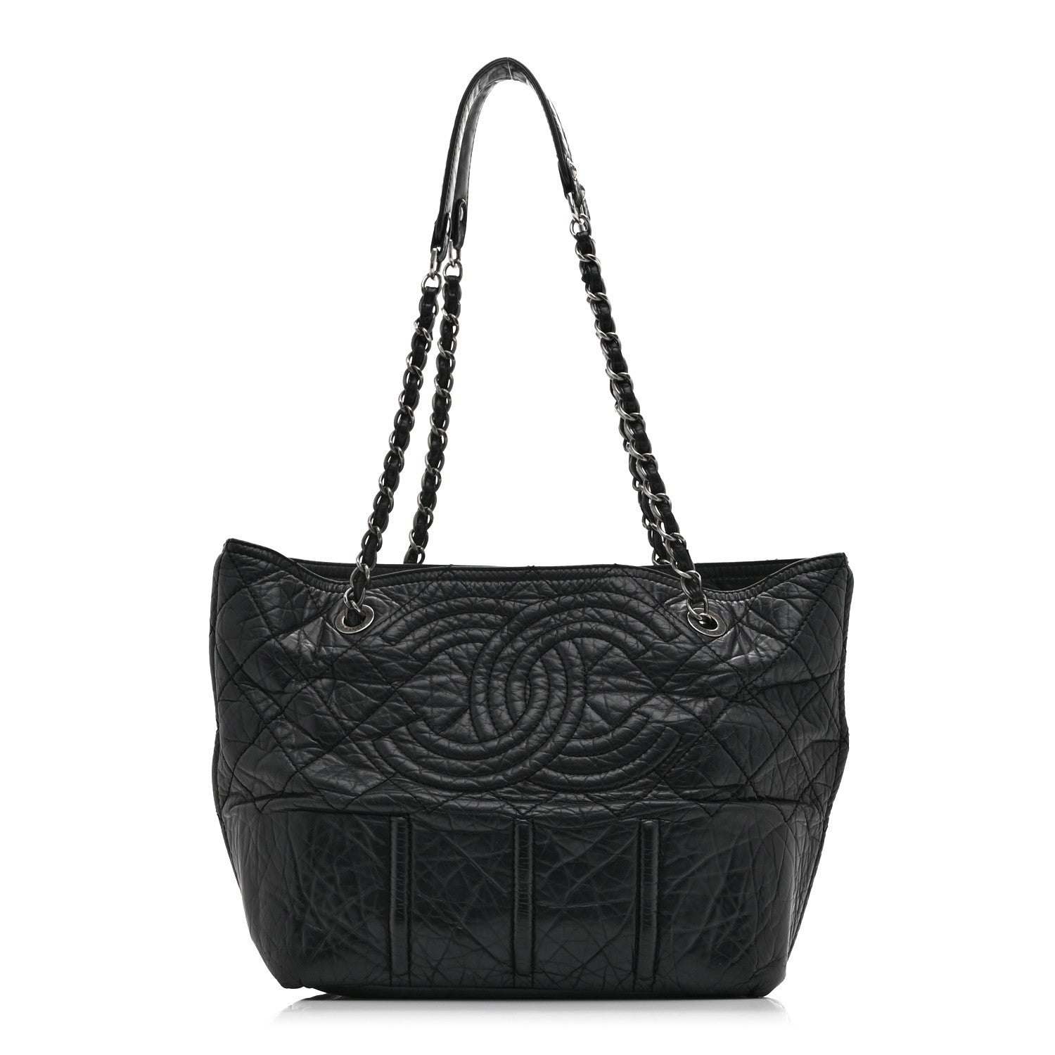 Chanel Calfskin Small Shopping in Moscow Tote Black 1 of 10