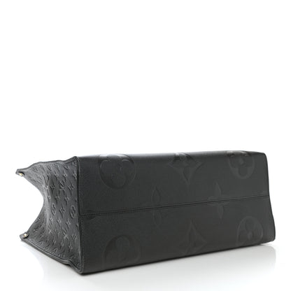 Louis Vuitton Empreinte Monogram Giant Onthego GM Black 4 of 8