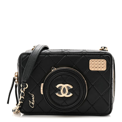 Chanel Lambskin Quilted Coco Click Bag Black 1 of 10