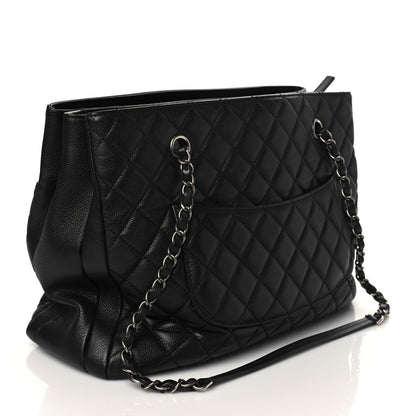 Chanel Caviar Quilted Urban Companion Shopping Tote Black 3 of 11