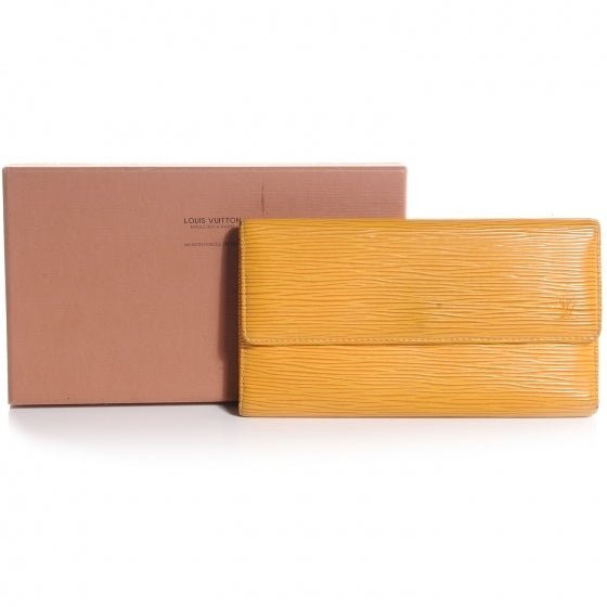 Louis Vuitton Epi Porte Tresor International Wallet Tassil 5 of 8