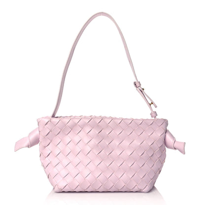Bottega Veneta Nappa Intrecciato Tie Shoulder Bag Bliss Washed 1 of 11