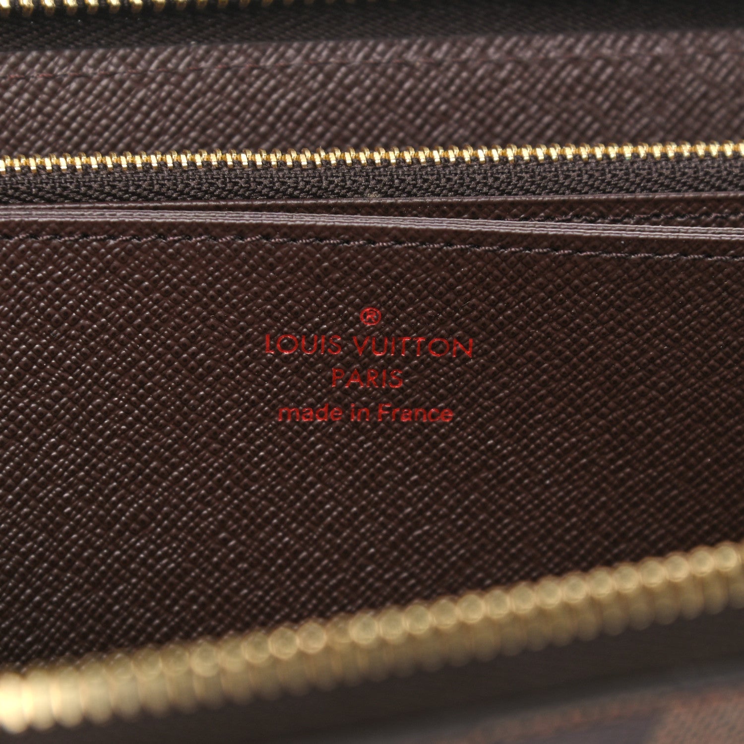 Louis Vuitton Damier Ebene Zippy Wallet 12 of 12