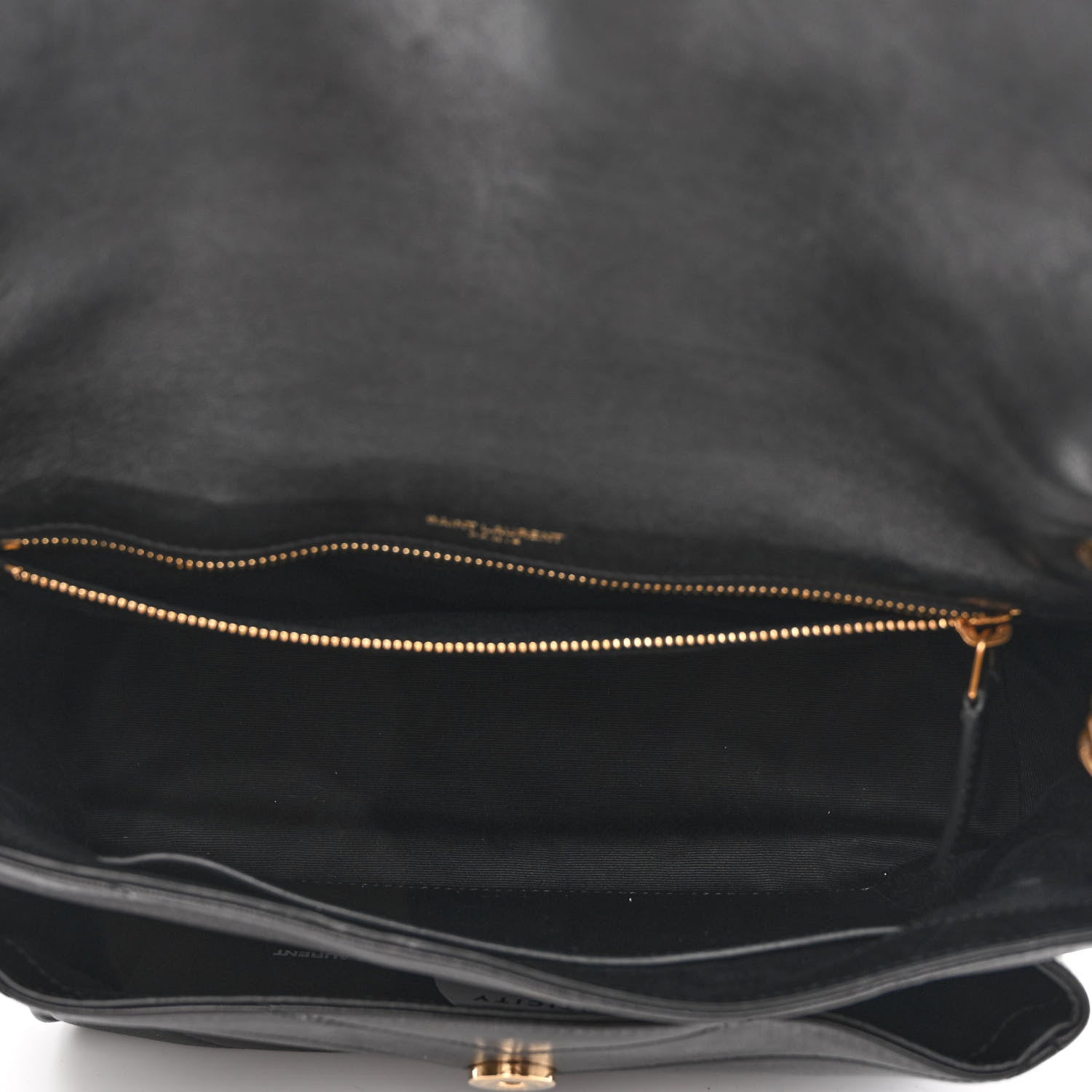 Saint Laurent Lambskin Matelasse Monogram Medium Niki Chain Satchel Black 5 of 11