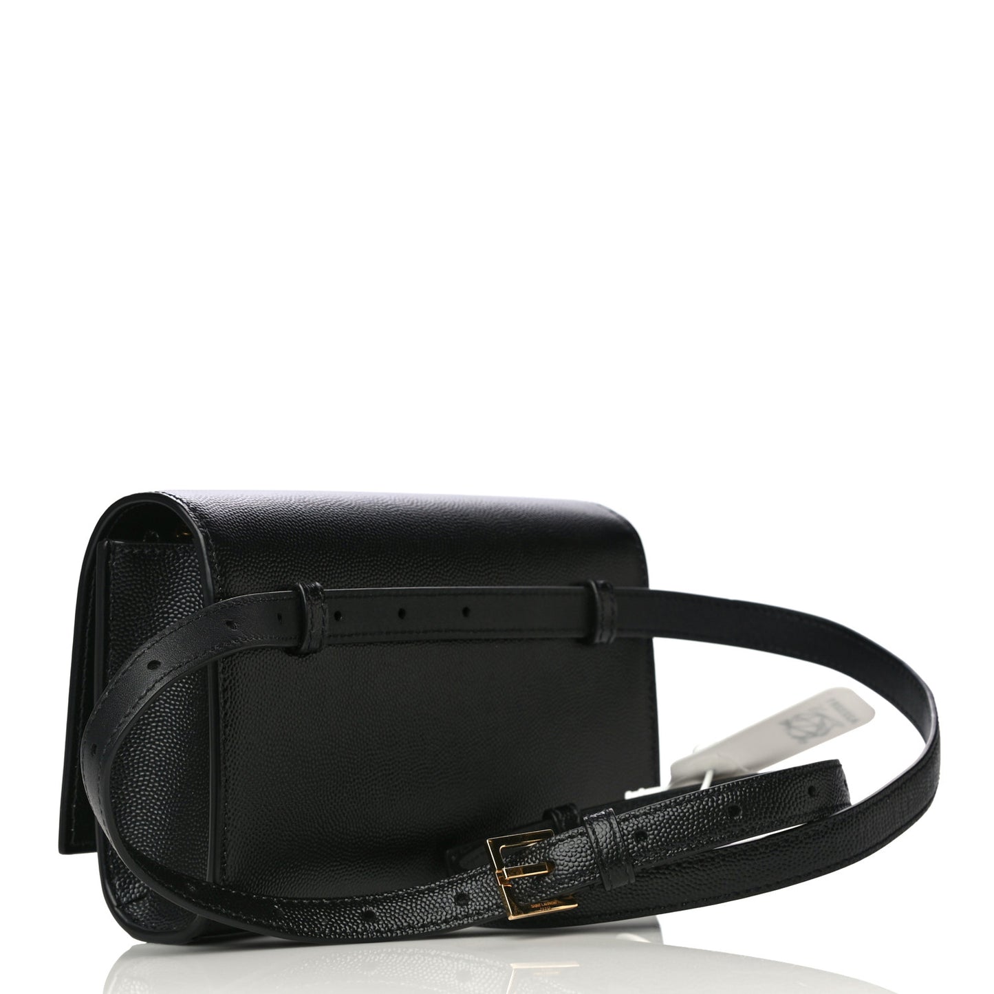 Grain De Poudre Monogram Kate Belt Bag Black