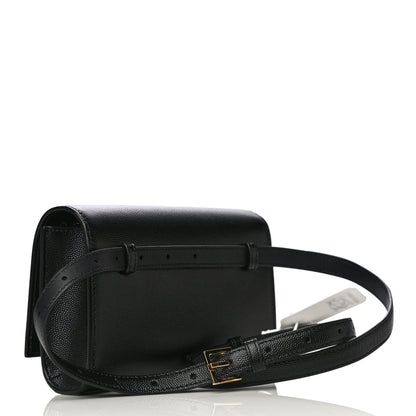 Saint Laurent Grain De Poudre Monogram Kate Belt Bag Black 2 of 8