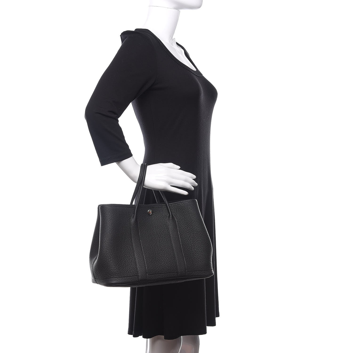 Hermes Negonda Garden Party 30 TPM Black 2 of 9