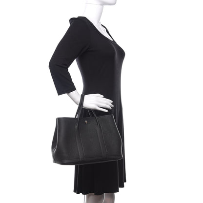 Hermes Negonda Garden Party 30 TPM Black 2 of 9