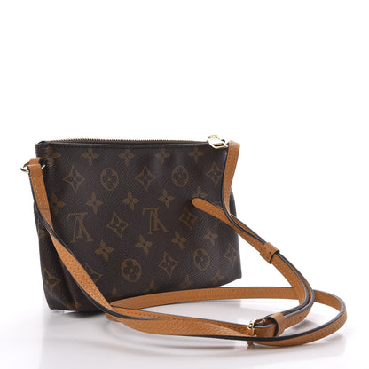 Louis Vuitton Monogram Pallas Clutch Saffron 5 of 11