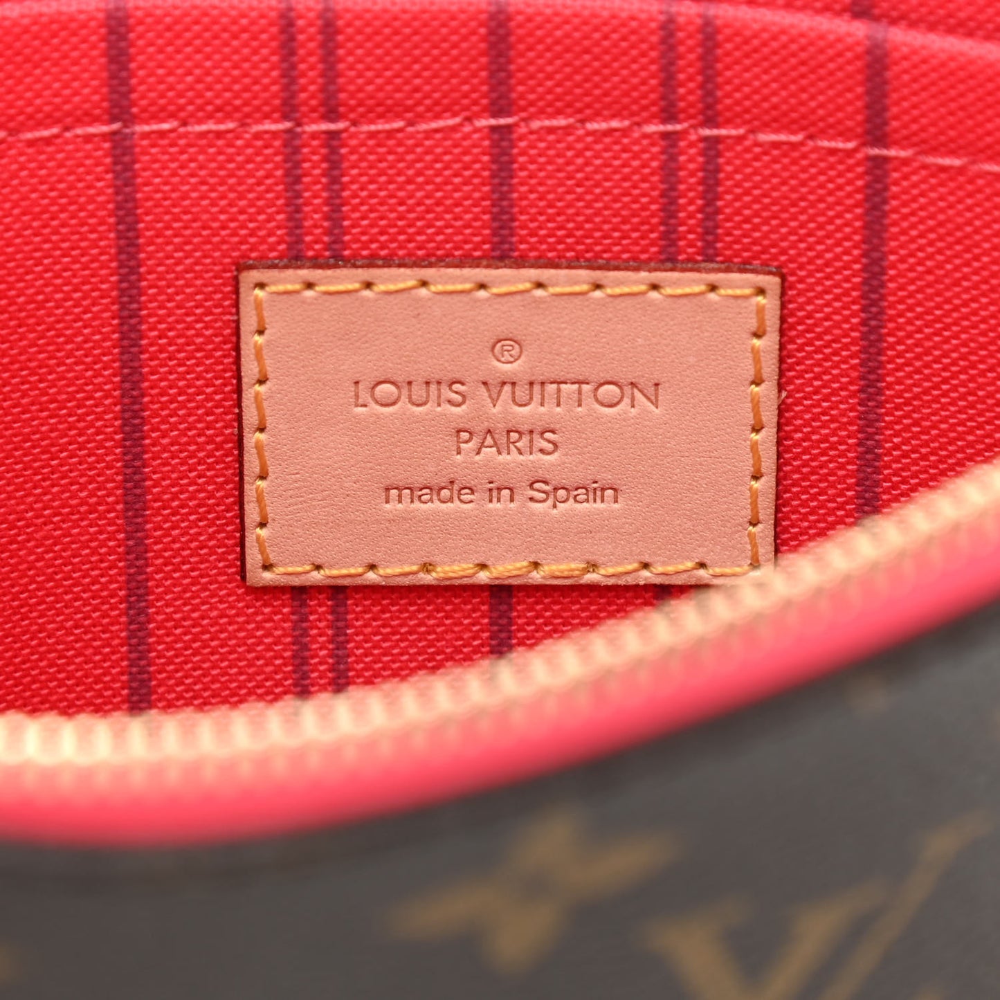 Monogram Neverfull MM GM Pochette Grenade
