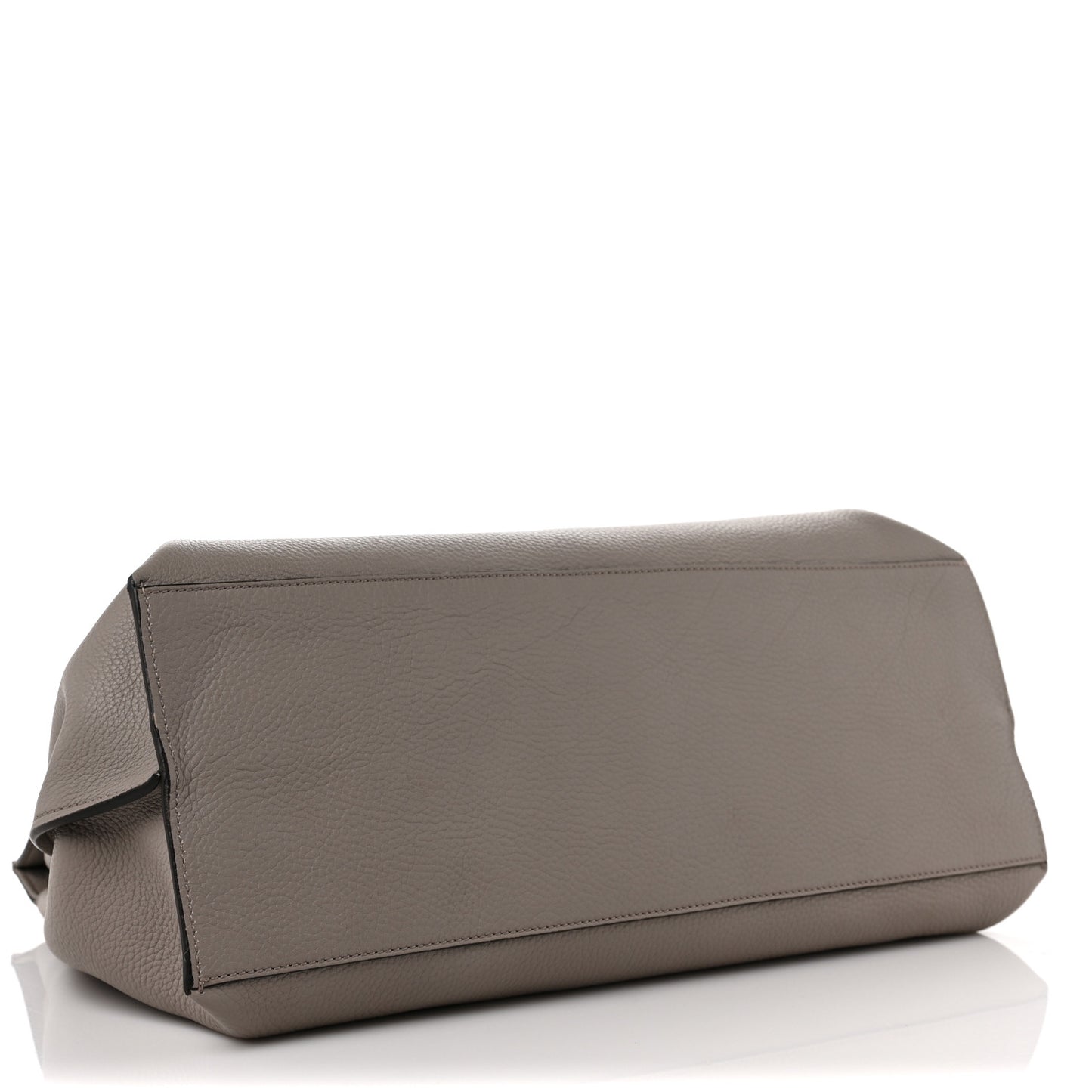 Cellarius Calfskin Large Bamboo Daily Top Handle Bag Storm Grey