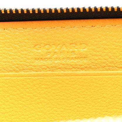 Goyard Goyardine Matignon PM Wallet Black Gold 6 of 7