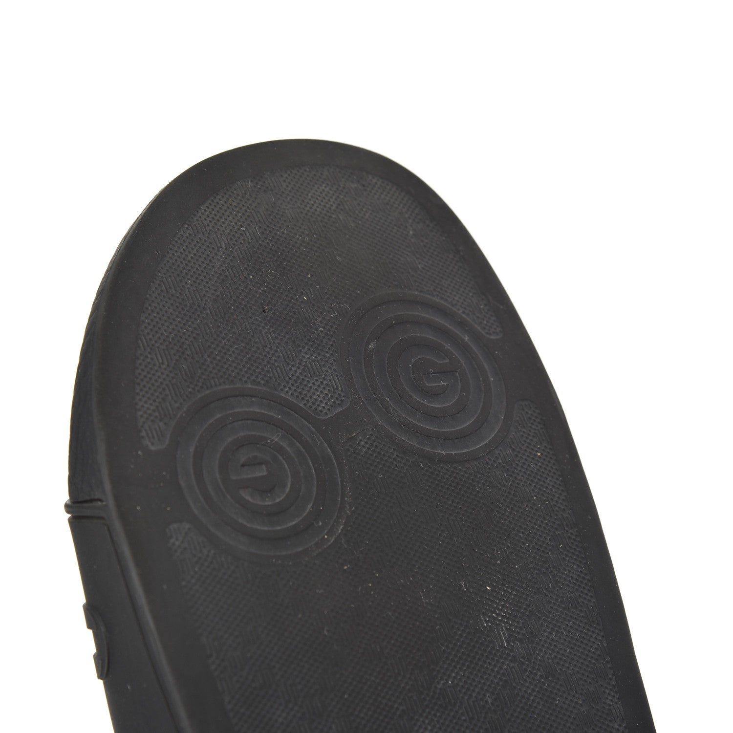 Gucci Rubber Womens Logo Slide Sandals 39 Black 11 of 15