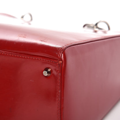 Christian Dior Patent Medium Lady Dior Red 16 of 16