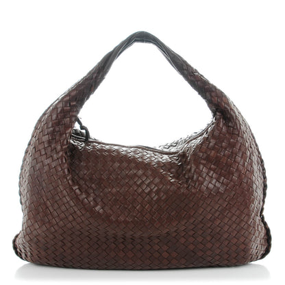 Bottega Veneta Nappa Intrecciato Large Veneta Hobo Ebano 1 of 8