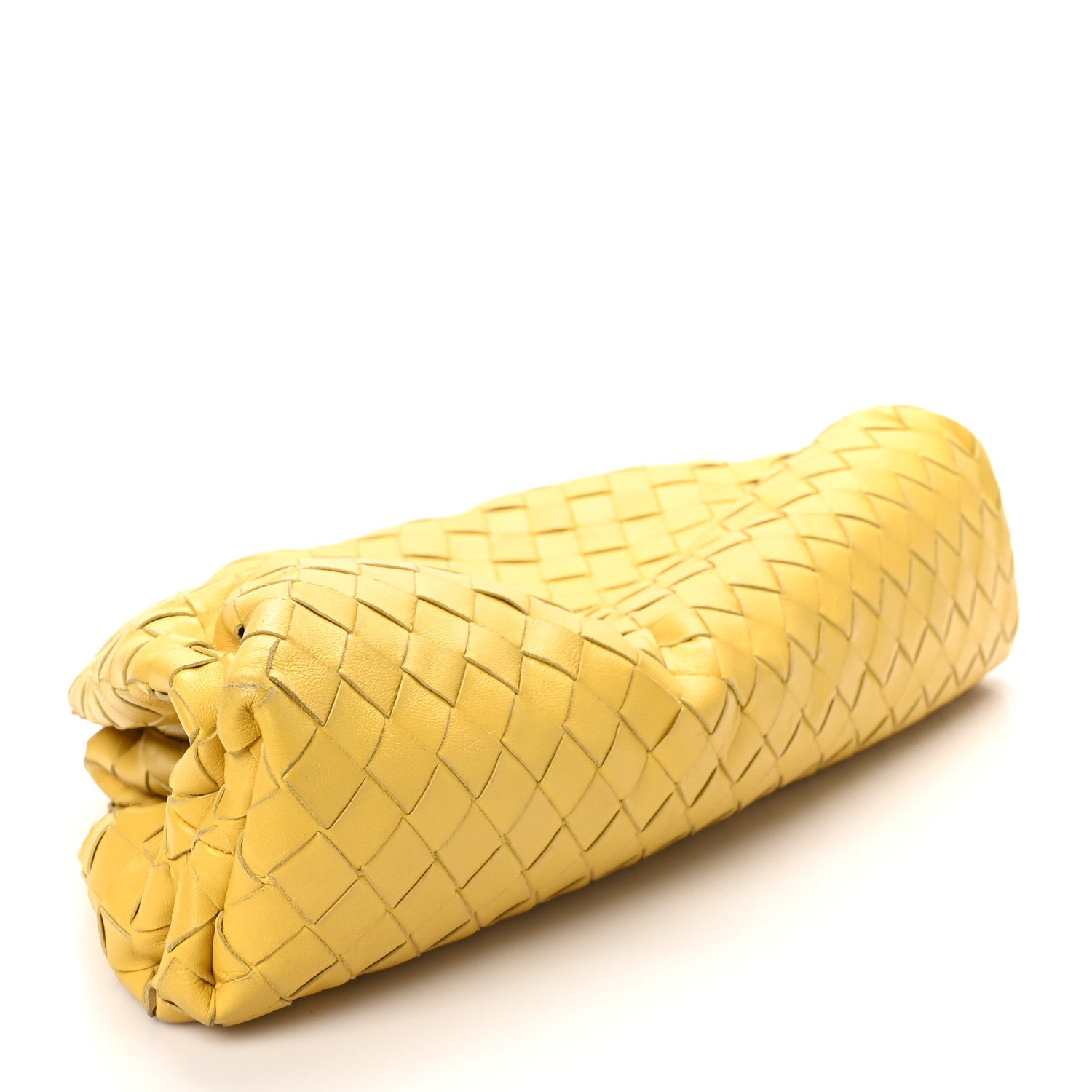 Bottega Veneta Nappa Maxi Intrecciato The Pouch Oversized Clutch Buttercup 4 of 10