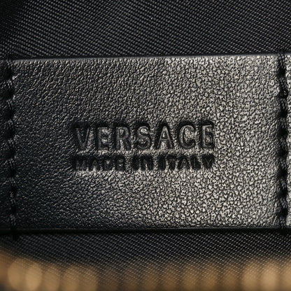 Versace Nappa La Medusa Studded Zip Pouch Card Holder Black 6 of 7