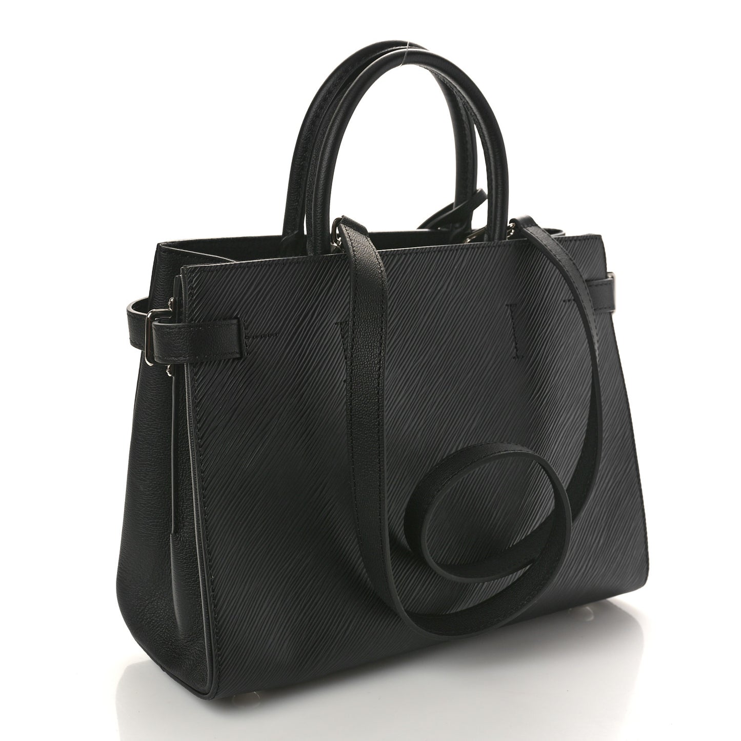 Epi Twist Tote Black