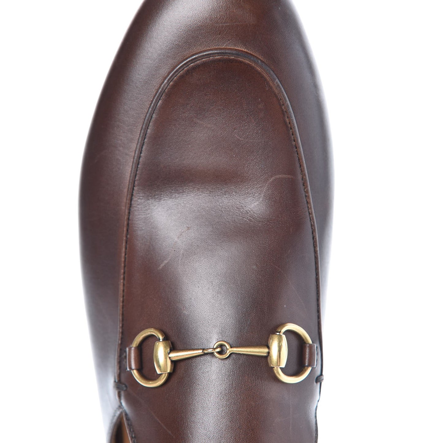 Calfskin Womens Princetown Slippers 40.5 Fondente Brown