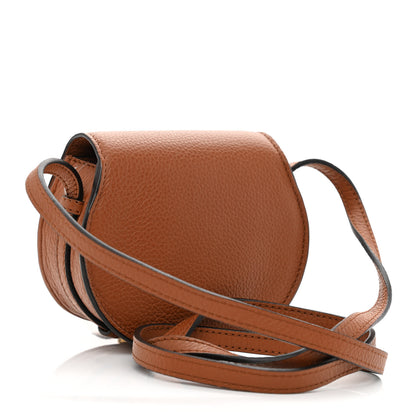 Chloe Calfskin Nano Marcie Saddle Bag Tan 3 of 10