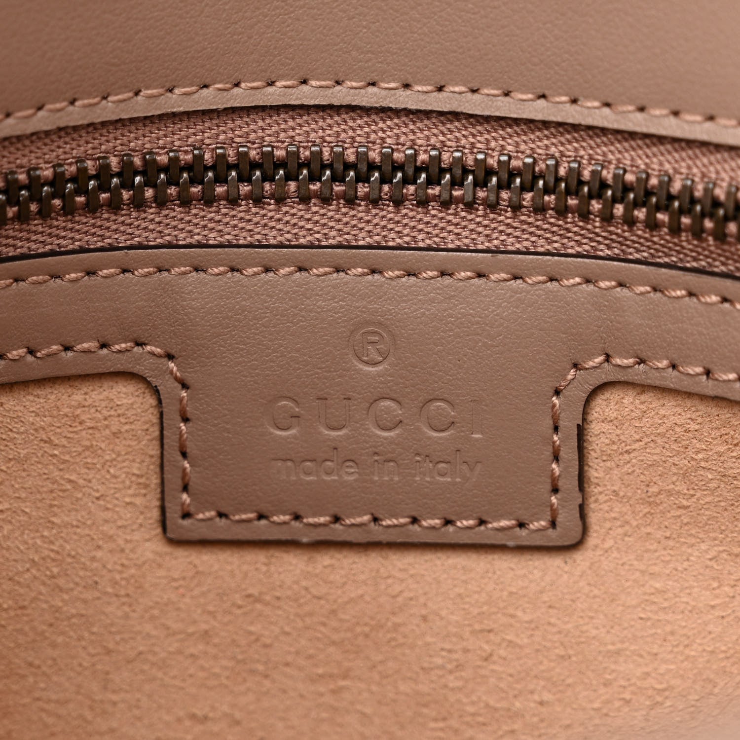 Gucci Calfskin Matelasse Small GG Marmont Shoulder Bag Porcelain Rose 6 of 10
