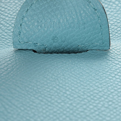 Hermes Epsom Evelyne III PM Bleu Atoll 7 of 9