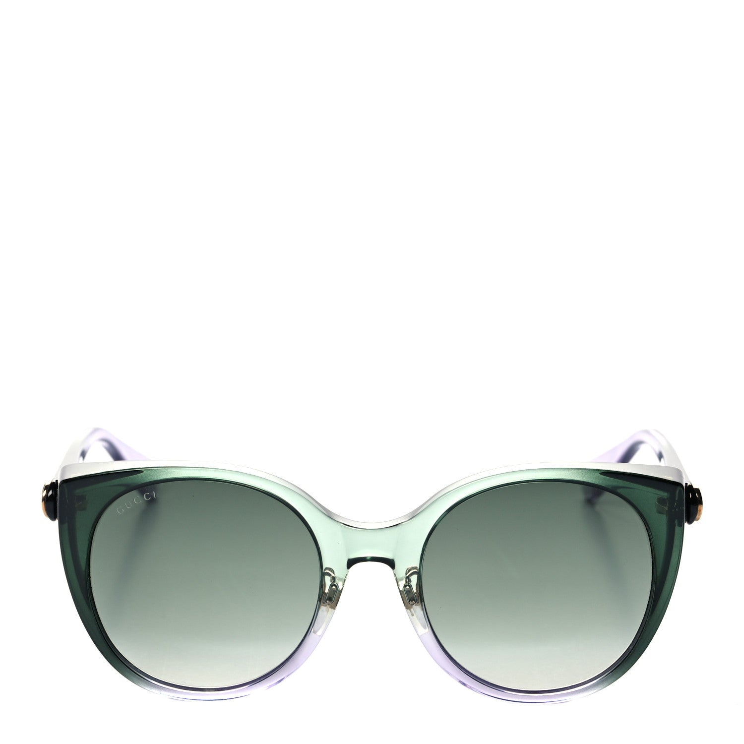 Gucci Acetate Cat Eye GG0369S Sunglasses GG Green 4 of 8