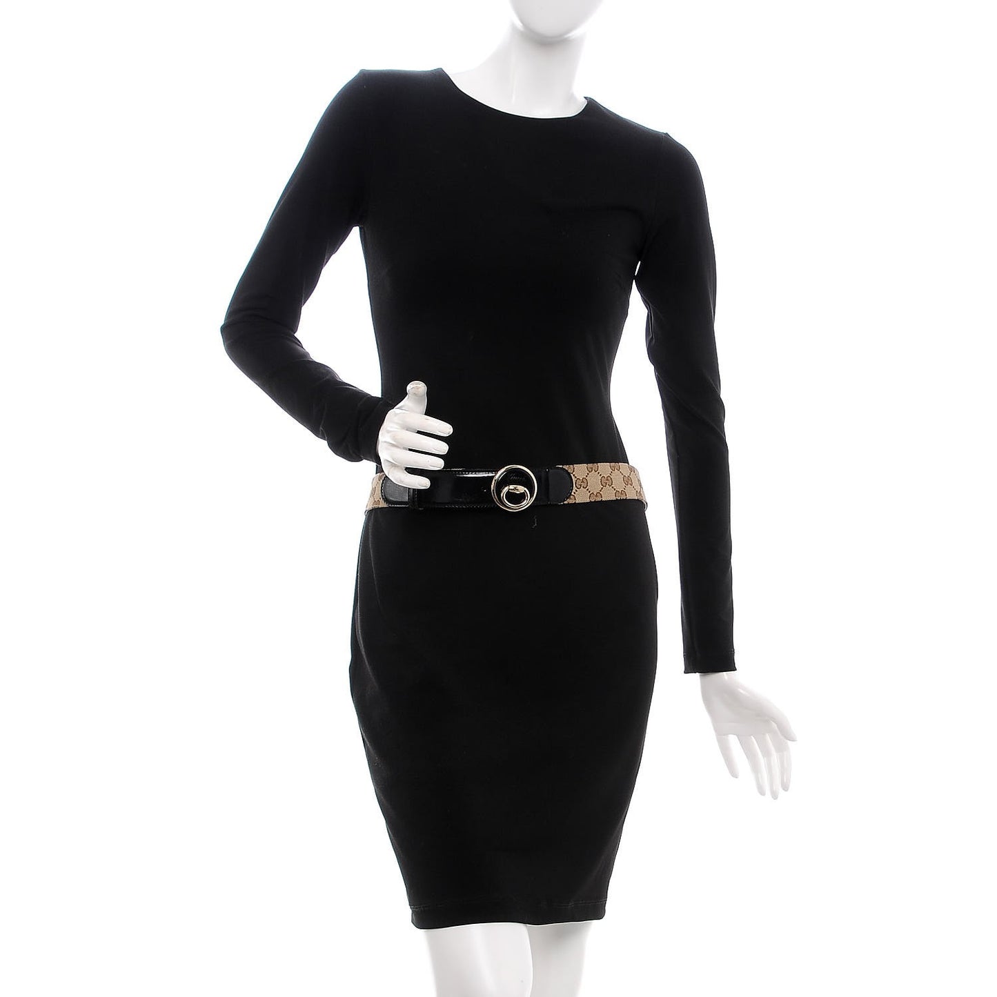 Monogram Belt 85 34 Black