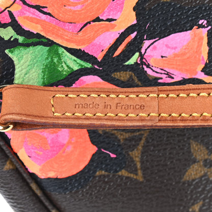 Louis Vuitton Monogram Roses Pochette Accessories Long Strap 10 of 13