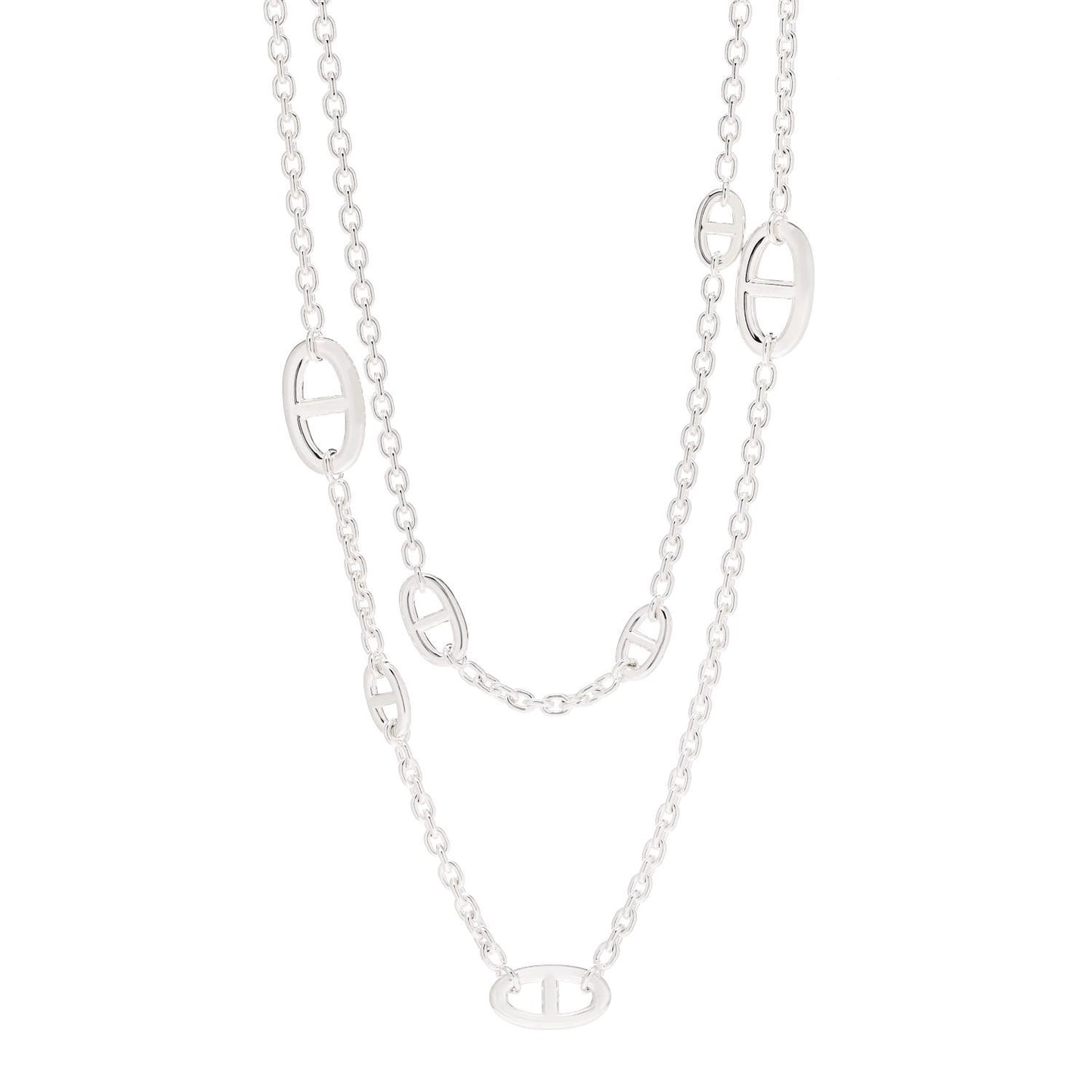 Sterling Silver Farandole Necklace 120