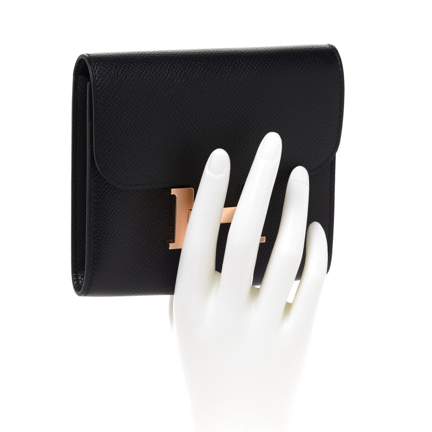 Epsom Constance Short Wallet Black