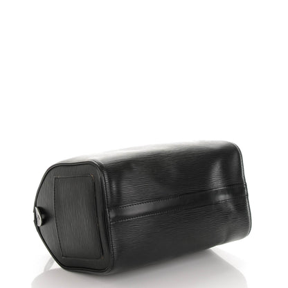 Louis Vuitton Epi Speedy 25 Black 4 of 7