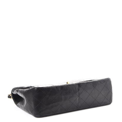 Chanel Lambskin Quilted Jumbo Single Flap Black 4 of 7