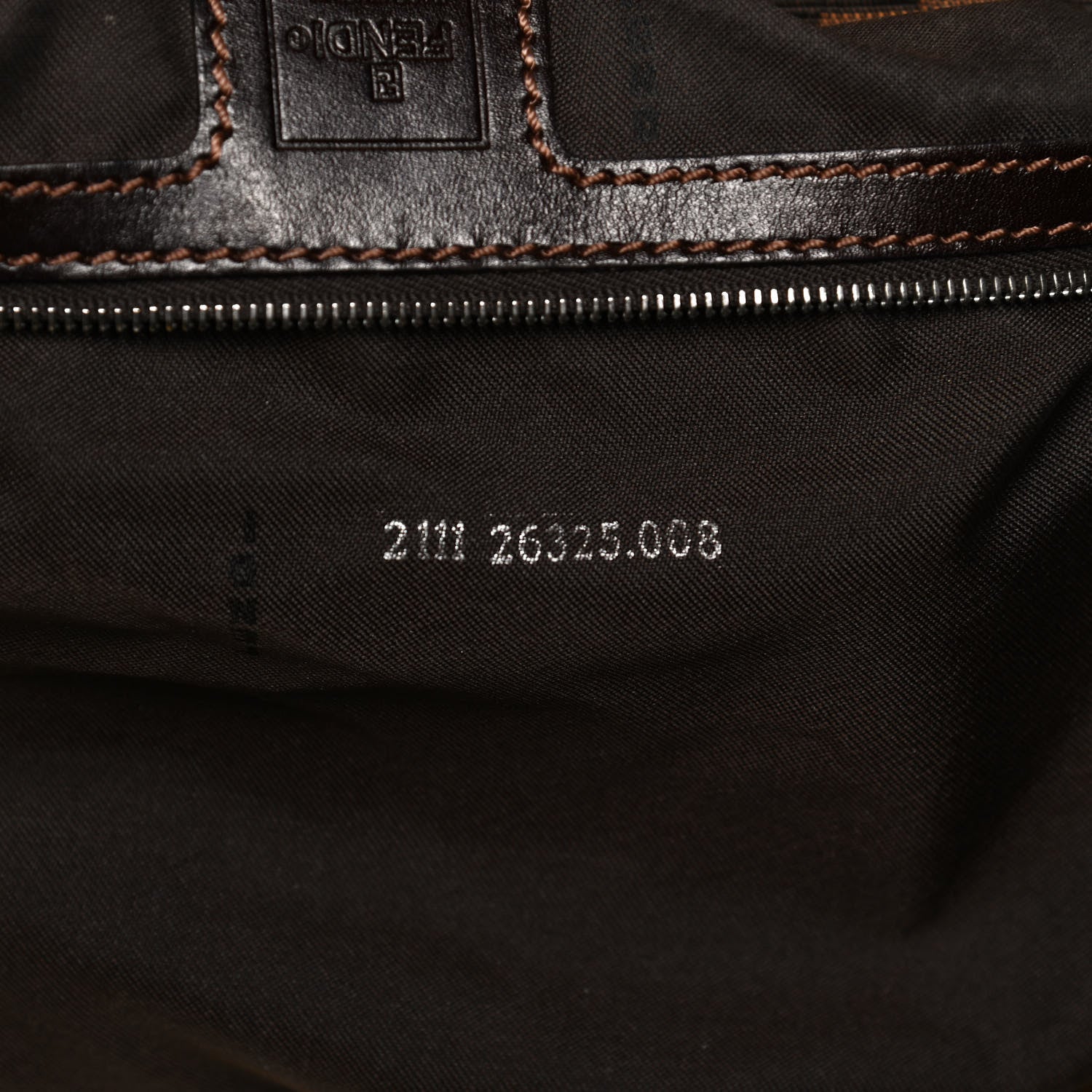 Fendi Zucca Mama Baguette Tobacco 7 of 13