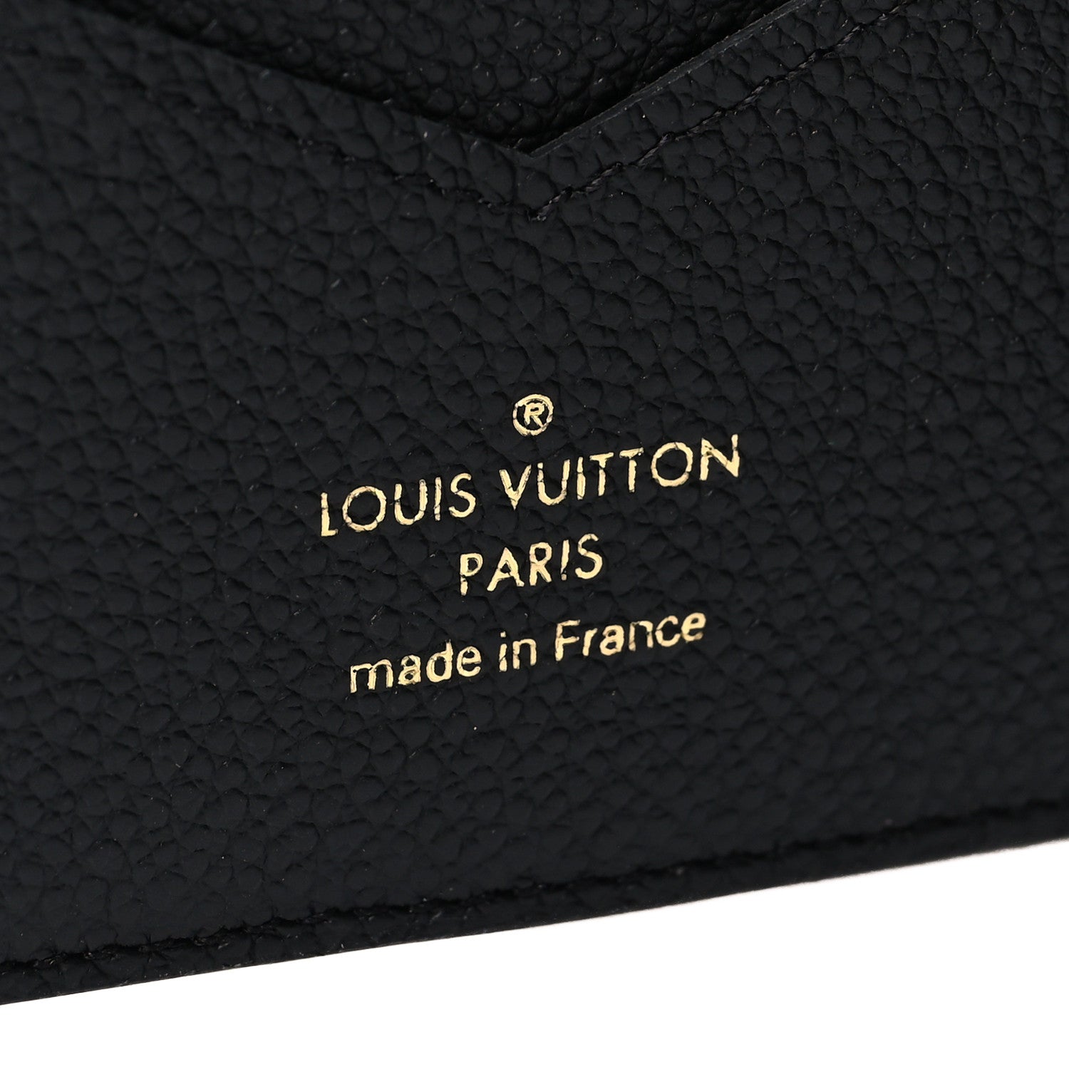 Louis Vuitton Empreinte Monogram Giant Passport Cover Black Beige 6 of 7